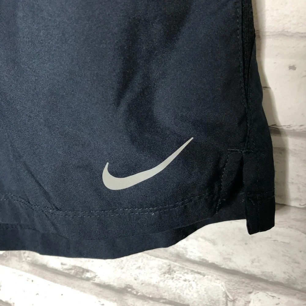 Nike navy dri-fit elastic waist shorts, small